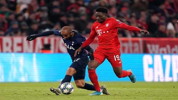 Alphonso Davies Tottenham